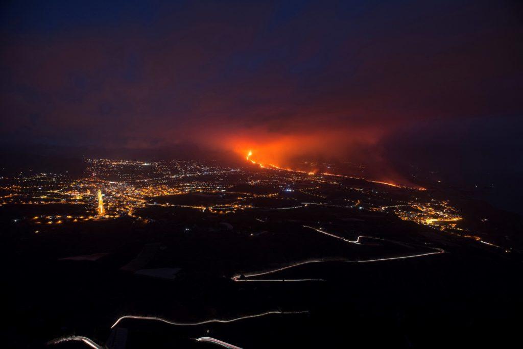 volcán Cumbre Vieja Canarias